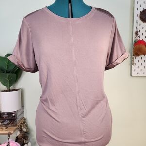 Women's Casual Mauve Top